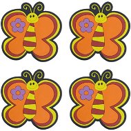 Podtácka BELLATEX motýľ oranžový - Podtácek
