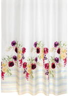 Bellatex bathroom curtain 180 × 200 cm colourful flowers - Shower Curtain