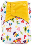 Bobánek Extra Absorbent AIO Diaper Snaps Car - Cloth Nappies