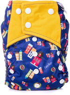Bobánek Extra Absorbent AIO Diaper Snaps City - Cloth Nappies
