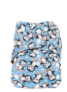 Bobánek Pocket AIO diaper Premium snaps Penguins - Cloth Nappies