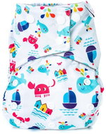 Bobánek Pocket AIO diaper Premium snaps By the sea - Cloth Nappies