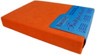 Brotex Froté prostěradlo 80 × 200 cm, oranžové - Prostěradlo