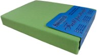 Brotex Froté prestieradlo 80 × 200 cm, svetlo zelené - Plachta na posteľ