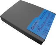 Brotex Froté prostěradlo 120 × 200 cm, tmavě šedé - Prostěradlo