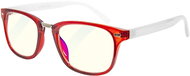 GLASSA Blue Light Blocking Glasses PCG 01, diopter: +0.00 red - Computer Glasses