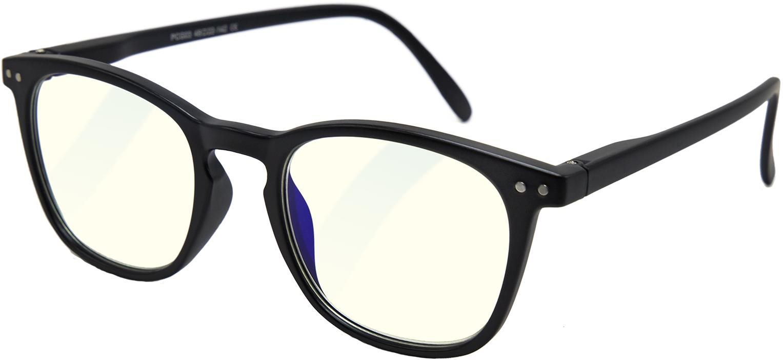 GLASSA Blue Light Blocking Glasses PCG 03, +1,00, fekete