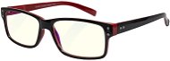 Okuliare GLASSA Blue Light Blocking Glasses PCG 05, dioptrie: +1.50 červená - Brýle