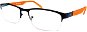 GLASSA okuliare na čítanie G 230, +0,50 dio, oranžovo/čierne - Okuliare