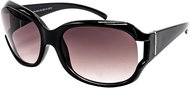 GLASSA Polarized PG 419 black, gradient dark glass - Sunglasses