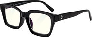 GLASSA Blue Light Blocking Glasses PCG 014, +0,50 dio, černé - Brýle na počítač