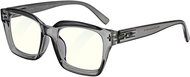 GLASSA Blue Light Blocking Glasses PCG 014, +1,50 dio, grey transparent - Computer Glasses
