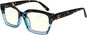 GLASSA Blue Light Blocking Glasses PCG 014, +3,00 dio, modrý vzor - Okuliare na počítač