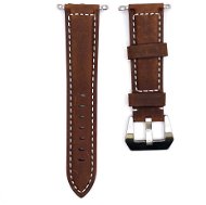 BStrap Leather Lux pro Apple Watch 38mm / 40mm / 41mm, coffee - Watch Strap