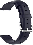BStrap Leather Lux Universal Quick Release 20mm, navy blue - Watch Strap
