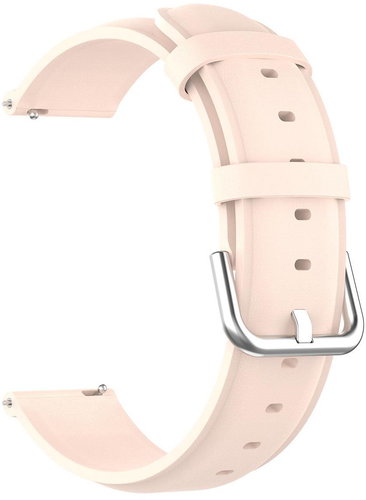 BStrap Leather Lux Universal Quick Release 22mm, pink - Watch Strap - Main image