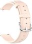 BStrap Leather Lux Universal Quick Release 20 mm, sand pink - Remienok na hodinky