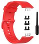 BStrap Silicone pro Huawei Watch Fit, red - Watch Strap