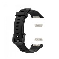 BStrap Silicone pro Honor Band 6, black - Watch Strap