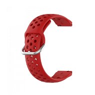 BStrap Silicone Dots Universal Quick Release 18mm, red - Watch Strap