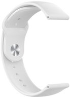 BStrap Silicone Universal Quick Release 18mm, white - Watch Strap