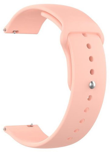 BStrap Silicone Universal Quick Release 18mm, pink - Watch Strap - Main image