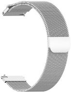 BStrap Milanese Universal Quick Release 18mm, silver - Watch Strap