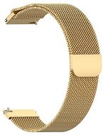 BStrap Milanese Universal Quick Release 18 mm, gold - Remienok na hodinky
