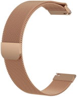 BStrap Milanese Universal Quick Release 18 mm, rose gold - Remienok na hodinky