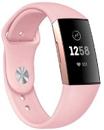 BStrap Silicone na Fitbit Charge 3/4 sand pink, veľkosť S - Remienok na hodinky
