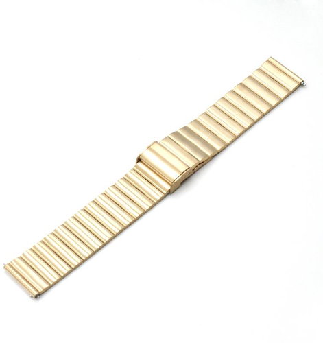 BStrap Steel Universal Quick Release 20mm, gold - Watch Strap - Main image