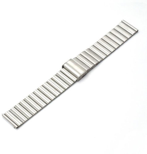 BStrap Steel Universal Quick Release 22mm, silver - Watch Strap - Main image