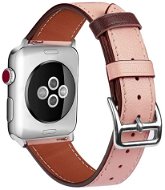 BStrap Leather Rome na Apple Watch 38 mm/40 mm/41 mm, Apricot - Remienok na hodinky