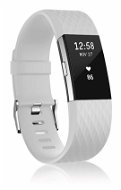 BStrap Silicone Diamond pro Fitbit Charge 2 white, velikost S - Watch Strap