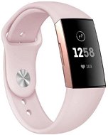 BStrap Silicone na Fitbit Charge 3/4 apricot, veľkosť L - Remienok na hodinky