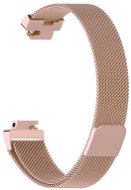 BStrap Milanese pro Fitbit Inspire rose gold, velikost L - Watch Strap