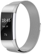 BStrap Milanese na Fitbit Charge 2 silver, veľkosť M - Remienok na hodinky