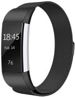 BStrap Milanese na Fitbit Charge 2 black, veľkosť M - Remienok na hodinky