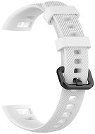 BStrap Silicone Line pro Honor Band 4, white - Watch Strap