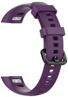BStrap Silicone Line pro Honor Band 4, purple - Watch Strap