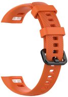 BStrap Silicone Line pro Honor Band 4, orange - Watch Strap