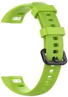 BStrap Silicone Line pro Honor Band 4, green - Watch Strap