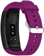 BStrap Silicone Land pro Samsung Gear Fit 2, dark purple - Watch Strap