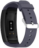 BStrap Silicone Land pro Samsung Gear Fit 2, purple gray - Watch Strap