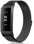 BStrap Milanese na Fitbit Charge 3/4 black, veľkosť S - Remienok na hodinky