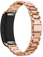 BStrap Stainless Steel pro Samsung Gear Fit 2, rose gold - Watch Strap