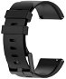 BStrap Silicone na Fitbit Versa/Versa 2 black, veľkosť L - Remienok na hodinky