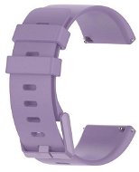 BStrap Silicone pro Fitbit Versa / Versa 2 lilac purple, velikost L - Watch Strap