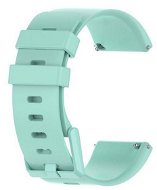 BStrap Silicone pro Fitbit Versa / Versa 2 light teal, velikost L - Watch Strap