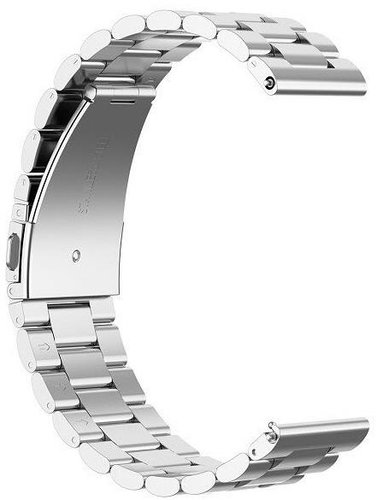 BStrap Stainless Steel Universal Quick Release 22mm, silver - Watch Strap - Main image
